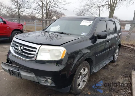 2012 Honda Pilot Ex-L from USA, damaged, VIN 5FNYF4H50CB018724